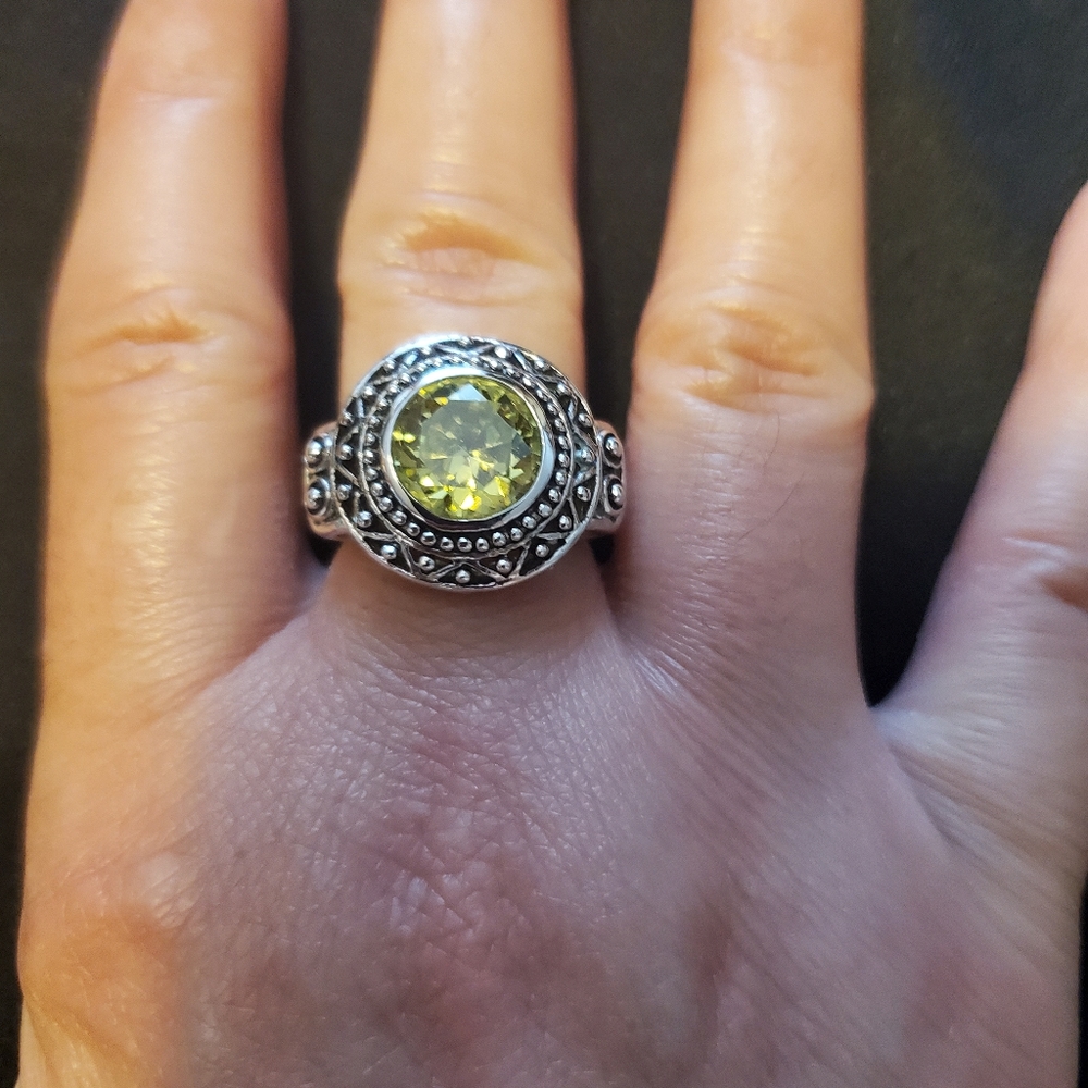 Park Lane Citrine Ring